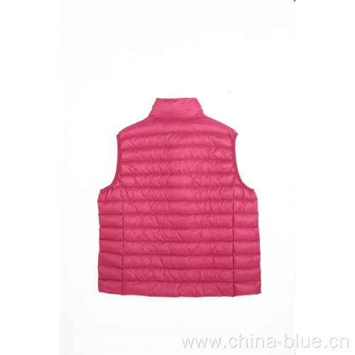 Ladies light padding vest jacket